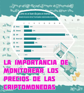 Listado precios criptomonedas
