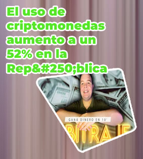 Uso de criptomonedas